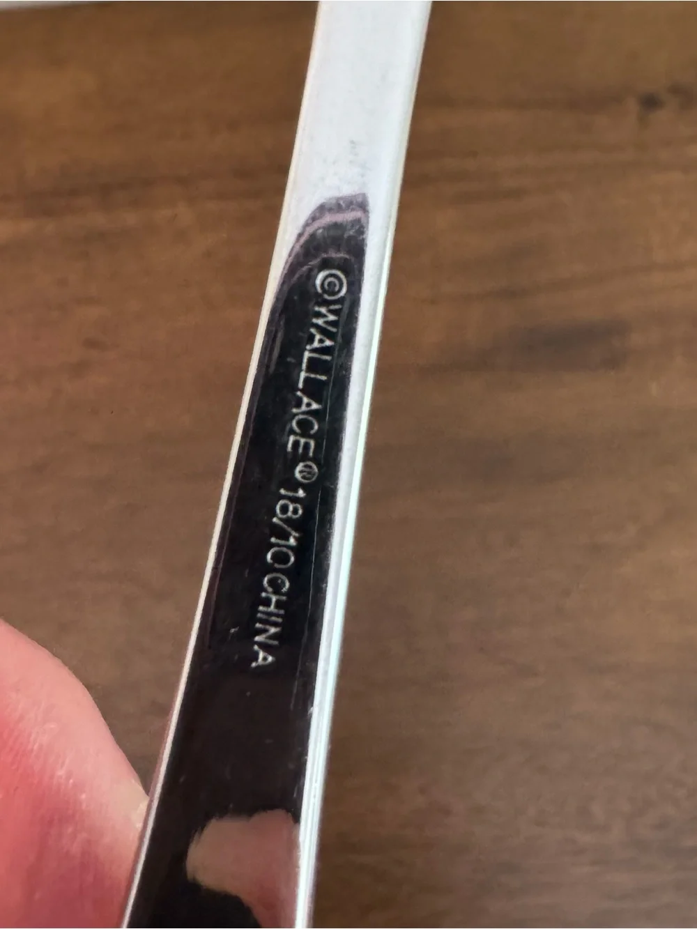 Wallace 1pc Stainless Steel Spoon Silver Glossy Adults 18/10